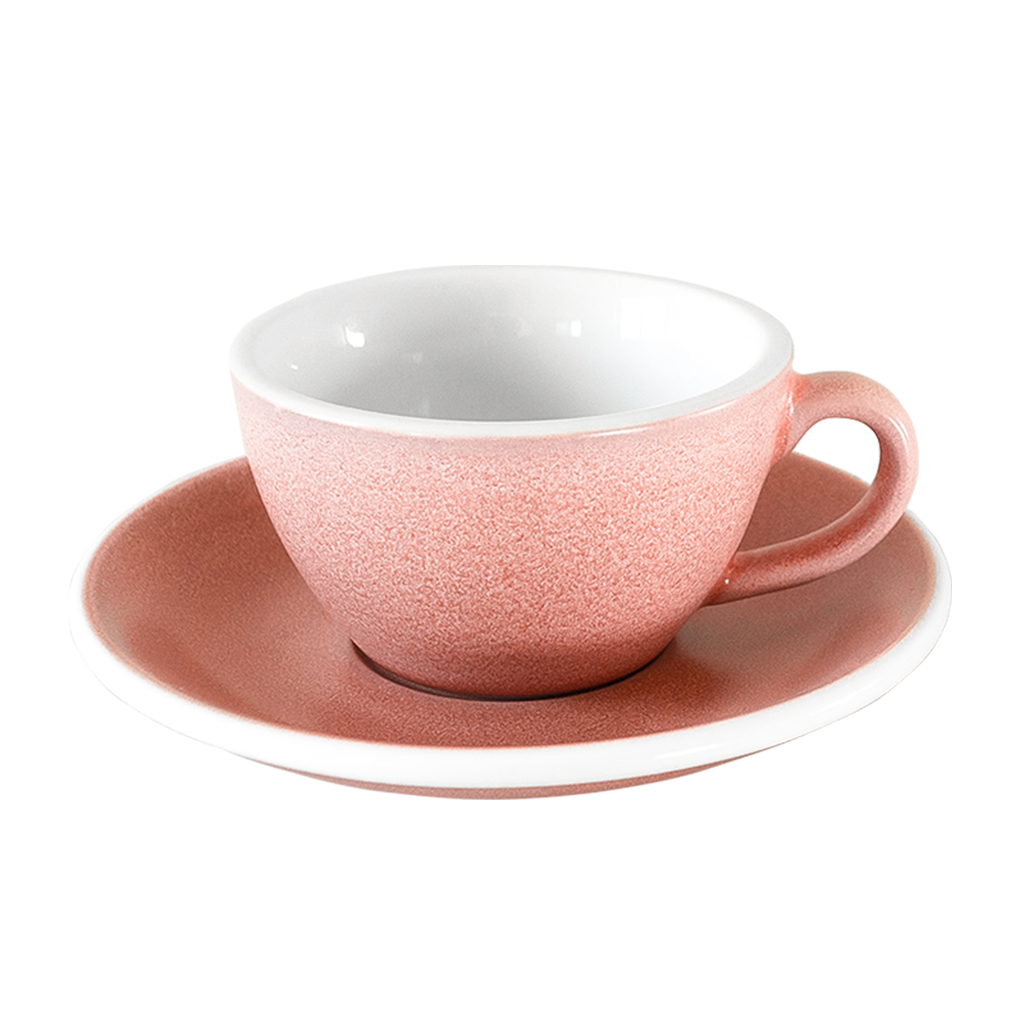 Flat White Cup & Saucer · 150 ml · Cinnabar