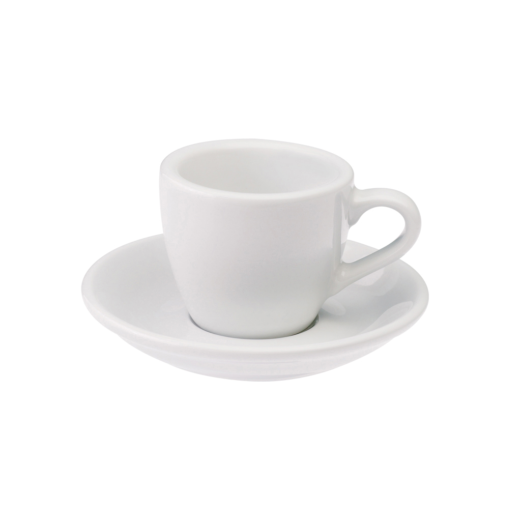Espresso Cup & Saucer · 80 ml · White